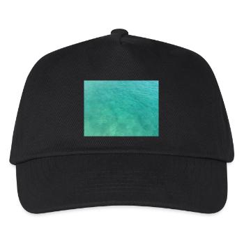 Turquoise Sea - Kids’ Baseball Cap - black - Front