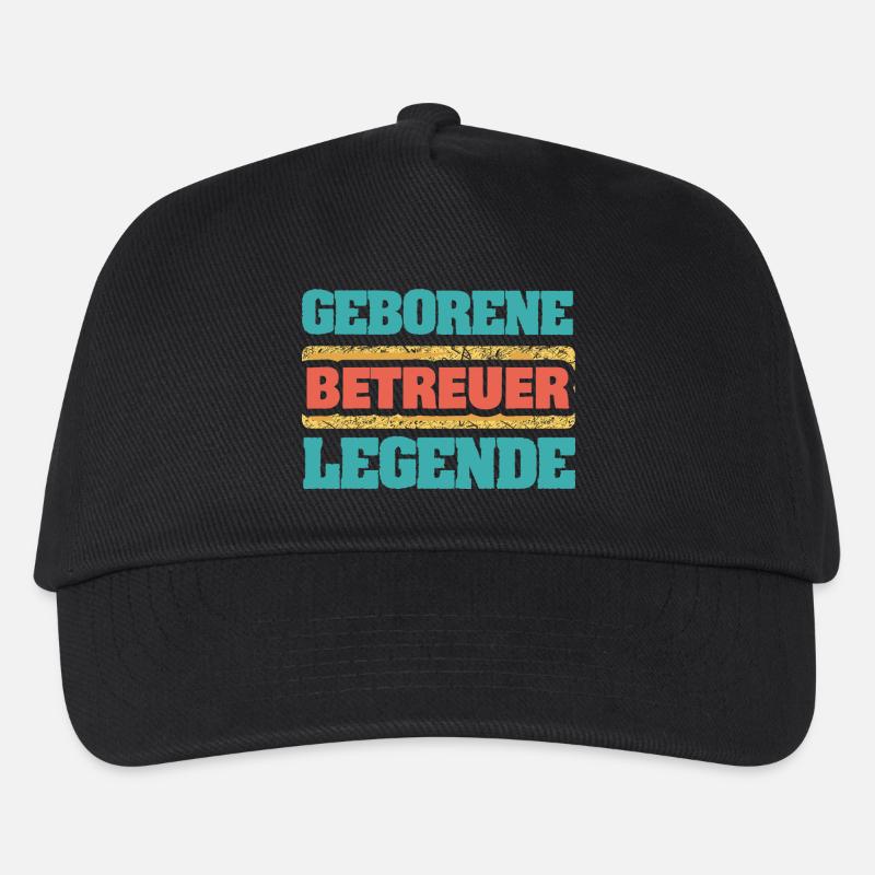 Beruf Betreuer - Kinder Basecap - Schwarz