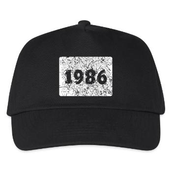 1986 - Kids’ Baseball Cap - black - Front