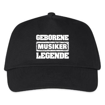 Musician as a profession - Kids’ Baseball Cap - black - Front