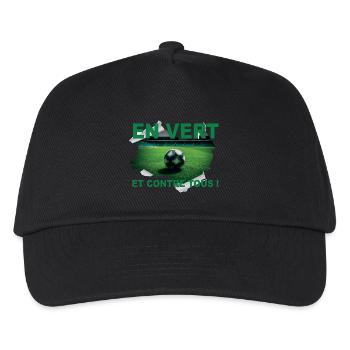IN GREEN AND AGAINST ALL ODDS - Kids’ Baseball Cap - black - Front