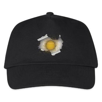 Tennis Ball - Kids’ Baseball Cap - black - Front