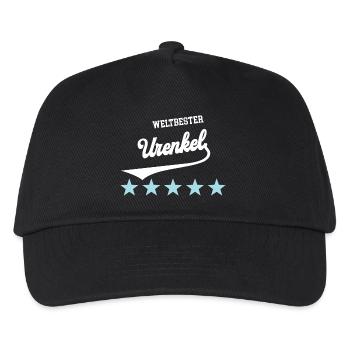 Urenkel Beste Enkel Kinder Ur-Enkelkind Urenkels - Kinder Basecap - Schwarz - Vorne