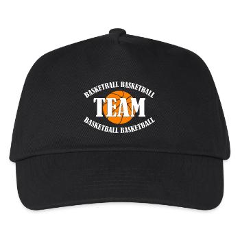 ÉQUIPE DE BASKET-BALL - Casquette de baseball Enfant - noir - Devant