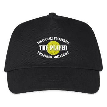 VOLLEY-BALL - LE JOUEUR - Casquette de baseball Enfant - noir - Devant