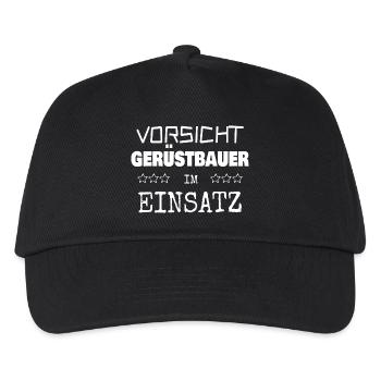 Gift for scaffolders - Kids’ Baseball Cap - black - Front