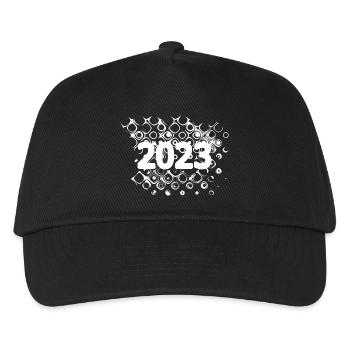 2023 - Kids’ Baseball Cap - black - Front