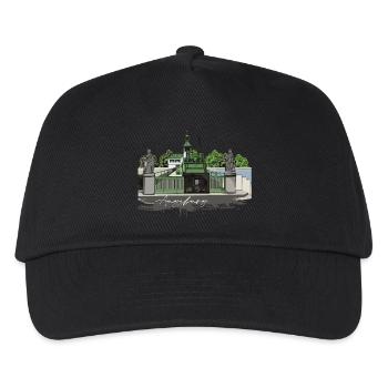 High Indulgence // High Customs // Augsburg // Illustration - Kids’ Baseball Cap - black - Front