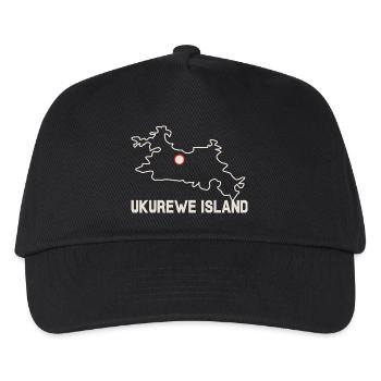 Île d’Ukurewe, Afrique - Casquette de baseball Enfant - noir - Devant