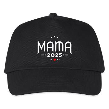 Mama 2025 - Kids’ Baseball Cap - black - Front