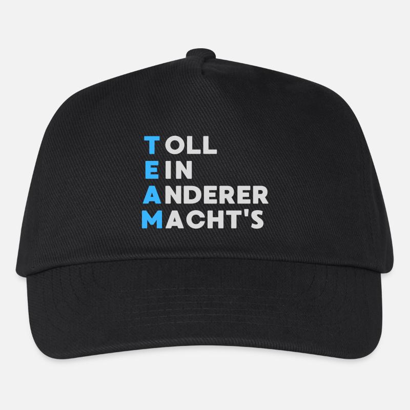 TEAM Toll Ein Anderer Macht`s - Kinder Basecap - Schwarz