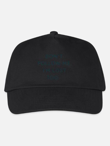 Don't follow me. I'm lost too. - Kinder Basecap - Schwarz