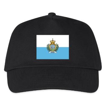 San Marino - Kinder Basecap - Schwarz - Vorne
