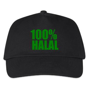 Halal - Casquette de baseball Enfant - noir - Devant