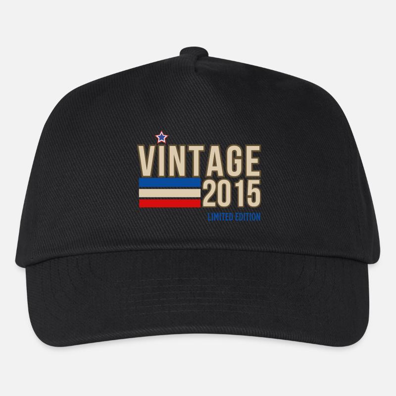 Vintage 2015 limited edition - Basecap til børn - sort