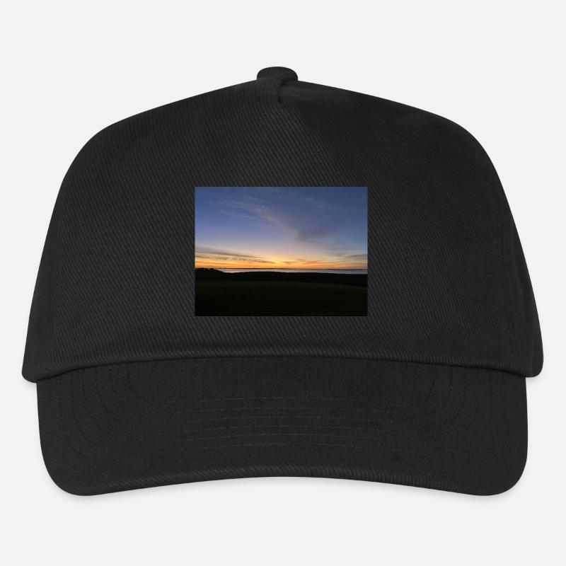 Sonnenaufgang - Kinder Basecap - Schwarz