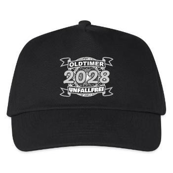 2028 - Kids’ Baseball Cap - black - Front