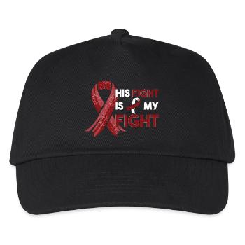 Cancer - Kids’ Baseball Cap - black - Front