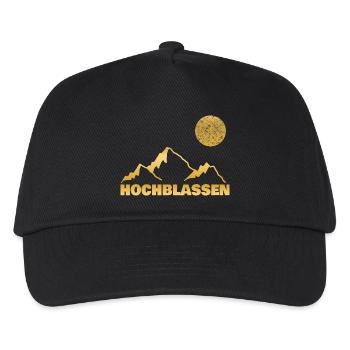 Mount Hochblassen - Kids’ Baseball Cap - black - Front