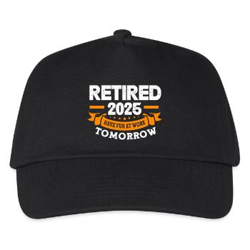 Pension 2025 Retirement 2025 Pensioner Pensioner Pensioner - Kids’ Baseball Cap - black - Front