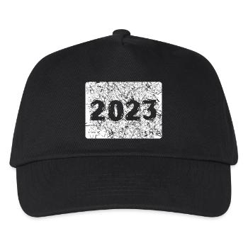 2023 - Kinder Basecap - Schwarz - Vorne