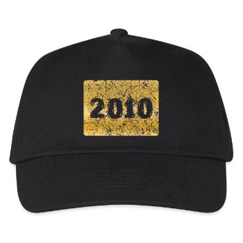 2010 - Kids’ Baseball Cap - black - Front