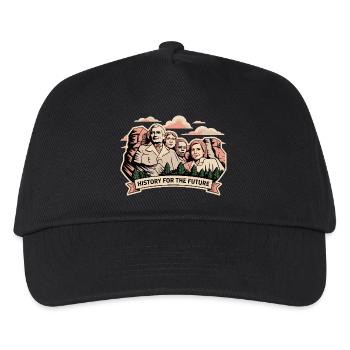 HISTORY FOR THE FUTURE - Kids’ Baseball Cap - black - Front