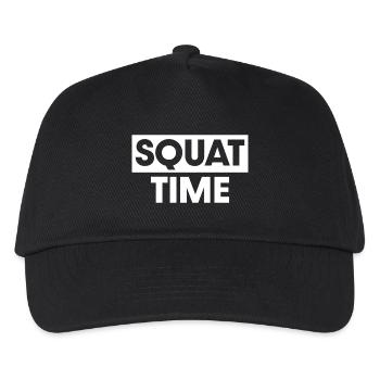 L'heure du squat - Casquette de baseball Enfant - noir - Devant