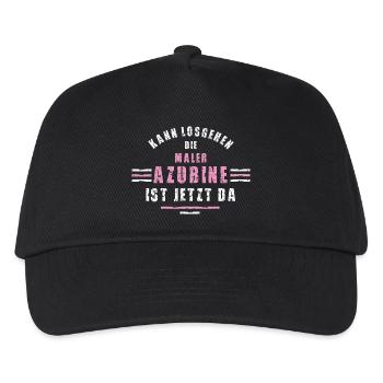 Painter apprentice training apprenticeship painter varnisher - Kids’ Baseball Cap - black - Front