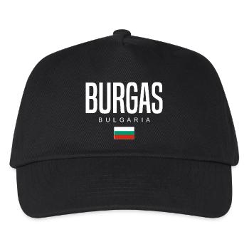 Burgas Bulgaria - Kids’ Baseball Cap - black - Front
