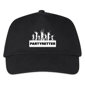 SAUVEURS DE FÊTE - Casquette de baseball Enfant - noir - Devant
