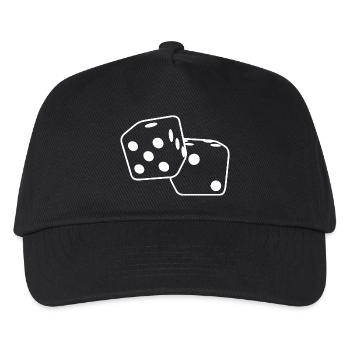 Roll The Dice Dice, Dice, Dice Game, Game, Br - Kids’ Baseball Cap - black - Front