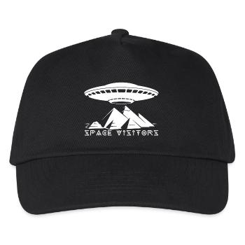 Visitors and the White Pyramids - Kids’ Baseball Cap - black - Front