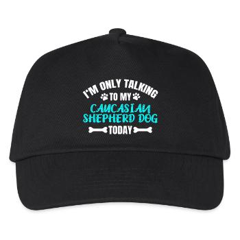 Berger caucasien Chien Caucasien Ovcharka - Casquette de baseball Enfant - noir - Devant