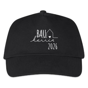 Builder 2026 - Builders Partnerlook Hausbau - Kids’ Baseball Cap - black - Front