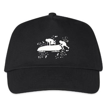 Bob Freineur d’équipe Bob - Casquette de baseball Enfant - noir - Devant