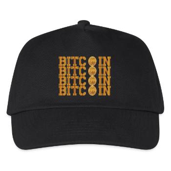 Bitcoin - Kids’ Baseball Cap - black - Front