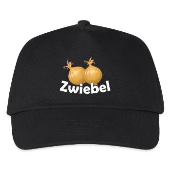 oignon - Casquette de baseball Enfant - noir - Devant