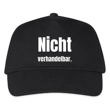 Non négociable - Casquette de baseball Enfant - noir - Devant