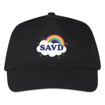 Redeemed Rainbow Bible Christian Faith Jesus - Kids’ Baseball Cap - black - Front