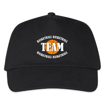 Équipe de basket-ball - Casquette de baseball Enfant - noir - Devant