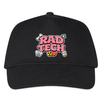 Rad Tech Radiologie Humour Design Médical - Casquette de baseball Enfant - noir - Devant