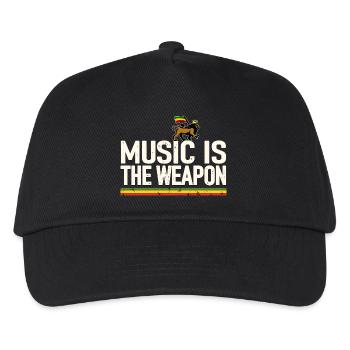 Reggae Music - Kids’ Baseball Cap - black - Front