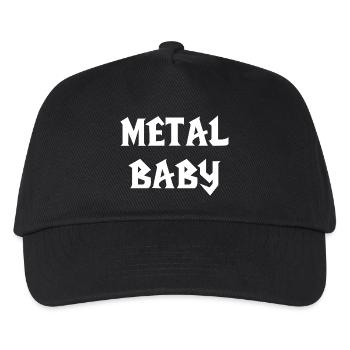 Baby Metal Metal Baby Music Metal Baby Rock - Kids’ Baseball Cap - black - Front