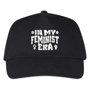 In my Feminist era - Kids’ Baseball Cap - black - Front