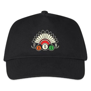 Bingo Game Indians Bingo - Kinder Basecap - Schwarz - Vorne