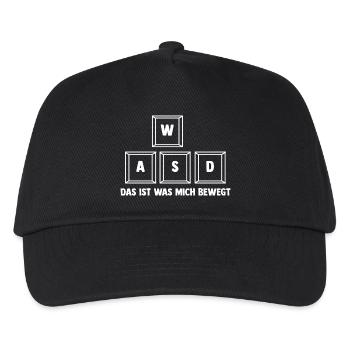 Gaming Computer Gamer Gaming Gamer - Kids’ Baseball Cap - black - Front