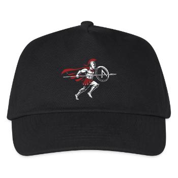 Spartan Warrior Charge Spartan Warrior Mascot - Kids’ Baseball Cap - black - Front