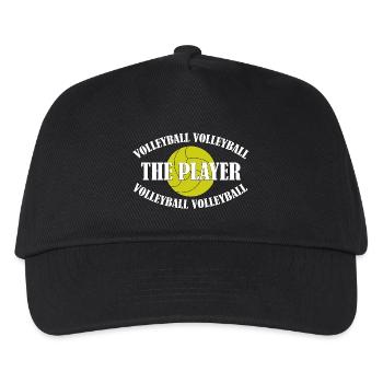 VOLLEY-BALL - LE JOUEUR - Casquette de baseball Enfant - noir - Devant