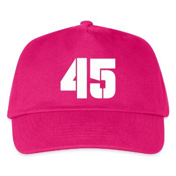 45 - Kids’ Baseball Cap - fuchsia - Front